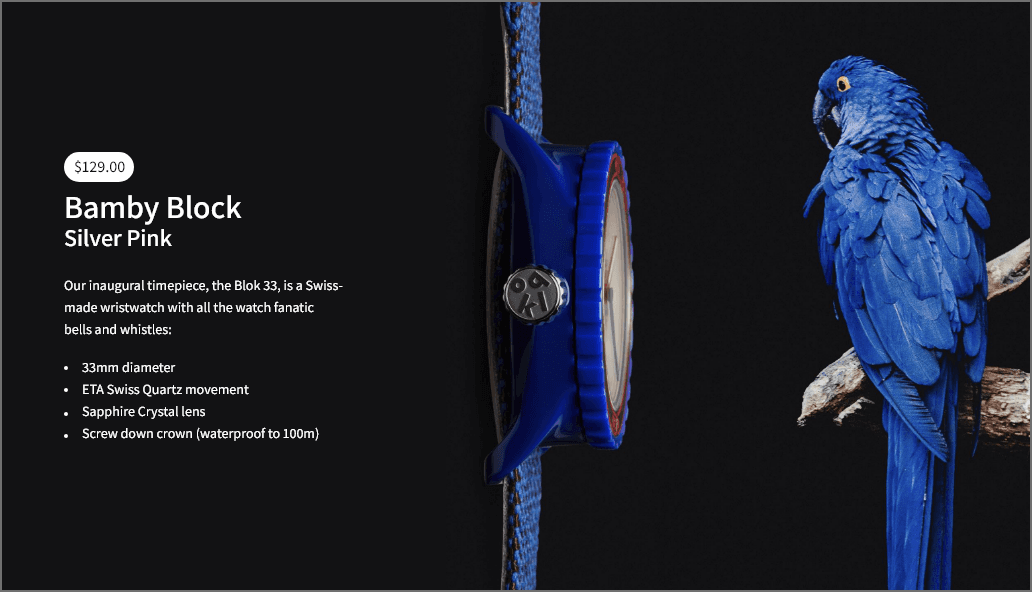 screen about blue clock